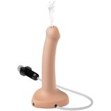 Strap-On-Me - Squirting Cum Dildo - Spuitende Dildo - Maat S - Lichte Huidskleur