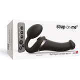 Strap-On-Me - Strap-on Multi Orgasm Remote Controlled 3 Motors Black M