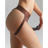 Strap-On-Me - Harness Heroine - Strap-On Harnas - Bruin - maat XL