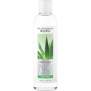 MixGliss - Nu Nuru Aloë Vera - Body to Body Massagegel – Extra Glad - 150 ml