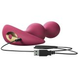 Love to Love - Twinny Bud - Buigbare Vibrerende Buttplug - roze