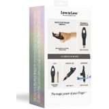 Love to Love Vibrating Tickle Me Vinger Vibrator - zwart