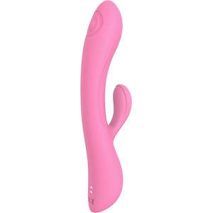 Love to Love BUNNY & CLYDE Rabbit Vibrator met tapping" functie - roze"