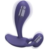 Love to Love - Witty - P-spot/Anaal & G-spot Vibrator met Afstandsbediening - Paars