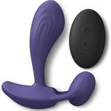 Love to Love - Witty - P-spot/Anaal & G-spot Vibrator met Afstandsbediening - Paars