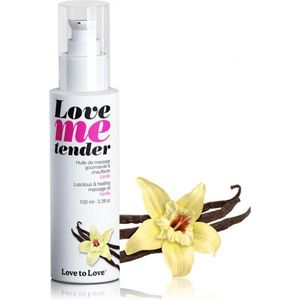 LOVE TO LOVE - Massage Oil Heat Effect Love Me Tender Vanilla Aroma