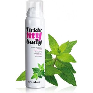 Tickle my body Massagemousse - Mint