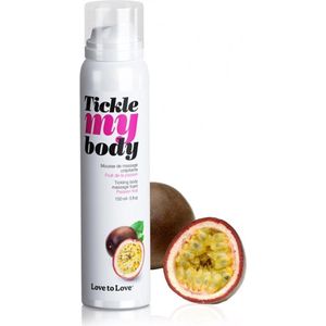 Tickle my body Massagemousse - Passion Fruit
