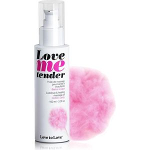Love to Love - Love me Tender - Verwarmende Massageolie - Cotton Candy - 100 ml