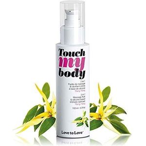 LOVE TO LOVE Touch My Body, massageolie & glijmiddel, Ylang-Ylang, 100 ml