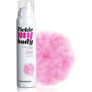Tickle my body Massagemousse - Cotton Candy
