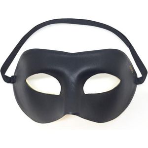 Dorcel - Eyes Wide Shut - Verstelbaar Masker Kunstleer - Zwart