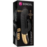 Dorcel - G-stormer - Stotende Rabbit Vibrator - Zwart