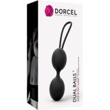 Dorcel Dual Balls Vaginale Balletjes Voor Bekkenbodem Training - Zwart
