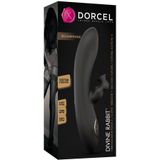 Dorcel - Divine Rabbit Sucker G-spot en Clitoris Vibrator met Zuiggedeelte