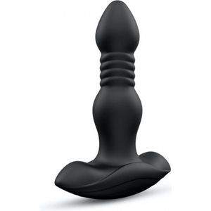 Dorcel - Deep Stormer Stotende Buttplug met Afstandsbediening - Zwart