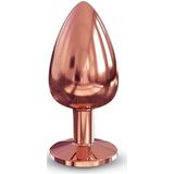 Dorcel - Diamond Metalen Butt Plug - Rose Goud - maat S