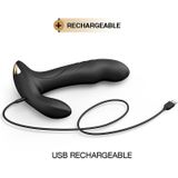 Dorcel - Roterende Prostaat Massager met Afstandsbediening MULTI P-JOY - Zwart