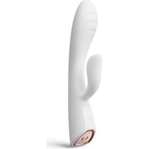 Dorcel - FLEXI RABBIT Verwarmde Tarzan Vibrator - Wit