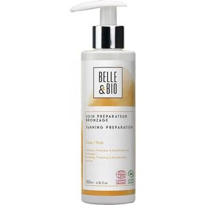 Belle&Bio Verzorging voor bruining, voor alle huidtypes, gecertificeerd door Ecocert, 200 ml