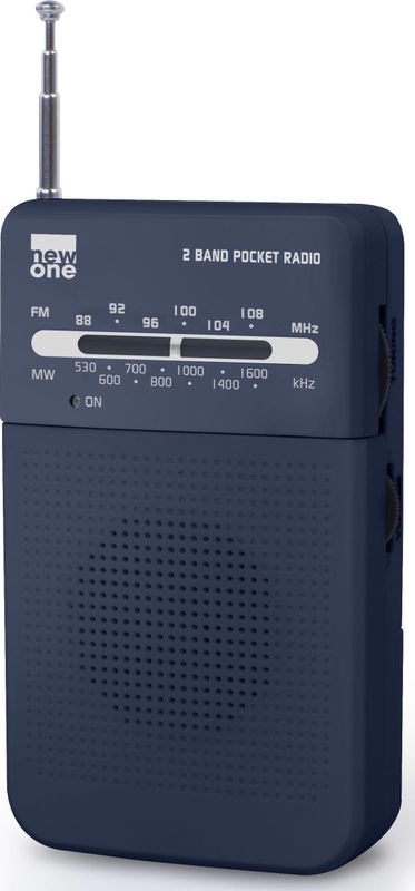 New-One - R 206 - Radio - Zwart - Zakradio