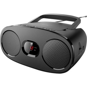 New One - RD306 - Draagbare Radio - Zwart - Analoge Tuner - FM en AM Ontvangst