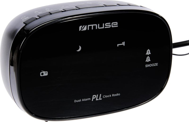 Wekkerradio - Amberkleurig - Met PLL-tuner en Dimbaar Display