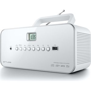 Muse M-28 RDW (MW, FM, Bluetooth), Radio, Wit