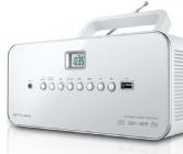 Muse M-28RDW - Draagbare Radio/CD/MP3-Speler - Wit - USB-Aansluiting