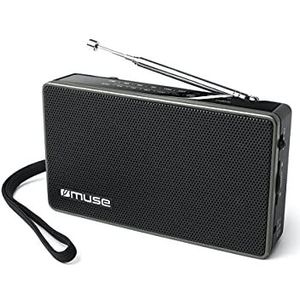 Muse - M-030R - Radio - Zwart - Analoge Tune - Draagbaar