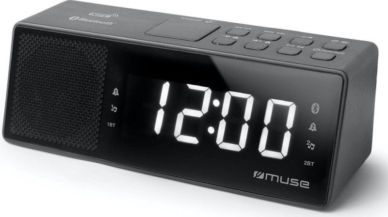 Muse M-172BT - Digitale wekkerradio met bluetooth en USB