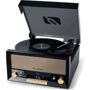 Muse MT-110B - Muziekcenter met platenspeler, FM-radio, CD en bluetooth