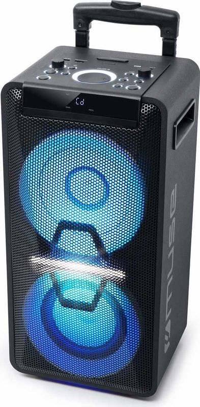 Muse M-1920DJ - Bluetooth DJ party speaker met CD-speler (300 Watt)