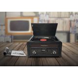 Muse MT-115W - Muziekcenter met platenspeler, CD, radio en bluetooth