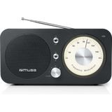 Muse - M-095 BT - Draagbare Radio - Rood - Bluetooth - FM