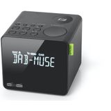 Muse M-187CDB DAB+ - Digitale Wekkerradio met DAB+/FM-radio en Helder LED-display