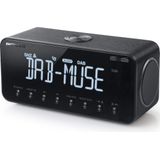 Muse M-196DBT DAB+ - Digitale Wekkerradio met DAB+/FM-radio en Bluetooth