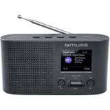 Muse M-112DBT - DAB+/FM-radio met Wekker en Bluetooth