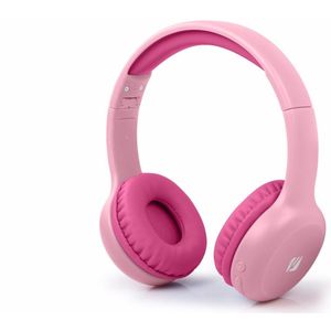 Muse M-215BTP Draadloze Bluetooth Stereo Hoofdtelefoon voor Kinderen - Roze