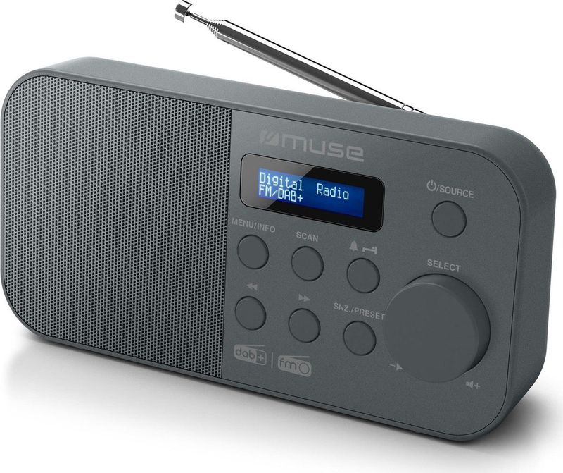 Muse - M-109 DB - Draagbare Radio - Compact - FM/DAB+ Tuner