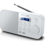Muse - M-109DBW - Digitale DAB+ / FM Radio - Wit - Compact