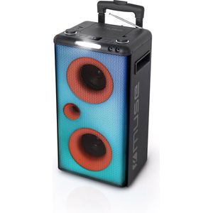 Muse M-1928DJ - Bluetooth DJ party speaker met CD-speler en ingebouwde batterij (300W)