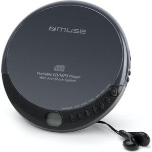 Muse M-900DM - Portable CD/MP3-speler met antishock, zwart