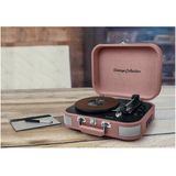 Muse MT-201BTP - Bluetooth Kofferplatenspeler - Roze - Met Encoding-Functie