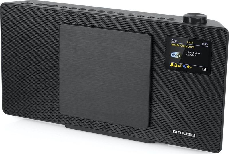 Muse - M-65DBT - Microsysteem - Zwart - DAB+ - CD - USB - Bluetooth