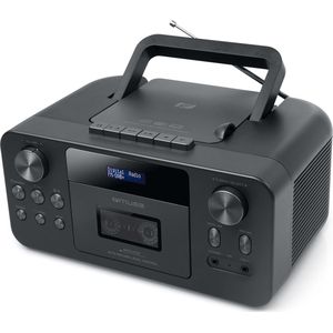 Radioodtwarzacz Muse Muse  Portable CD Radio Cassette Recorder With Bluetooth  M-182 DB  AUX in  Black