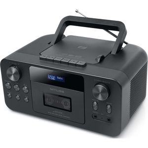 Muse M-182DB - Draagbare Bluetooth, DAB+, CD en Cassette speler