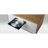 Muse - M-695DBTW - Radio - Wit/Bruin - DAB+, FM, Bluetooth, CD-speler, TFT-LCD-display