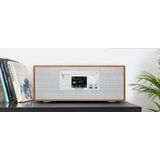 Muse - M-695DBTW - Radio - Wit/Bruin - DAB+, FM, Bluetooth, CD-speler, TFT-LCD-display