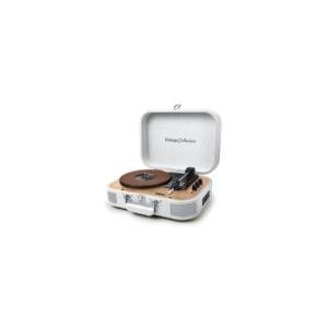 MUSE MT-201 WW 325945 Draaitafel met bluetooth, ingebouwde stereoluidsprekers en USB (RCA-uitgang, AUX-ingang, hoofdtelefoonaansluiting), wit